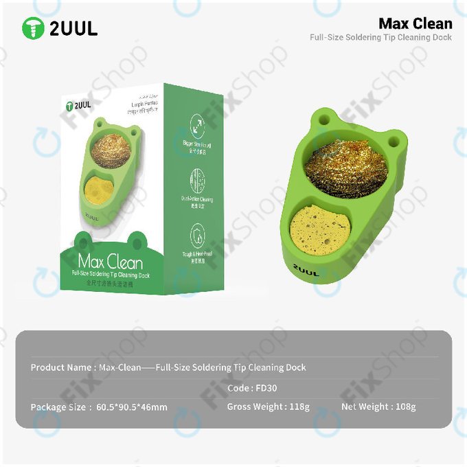 Čisticí stanice pro pájecí hroty Max Clean, 2UUL FD30