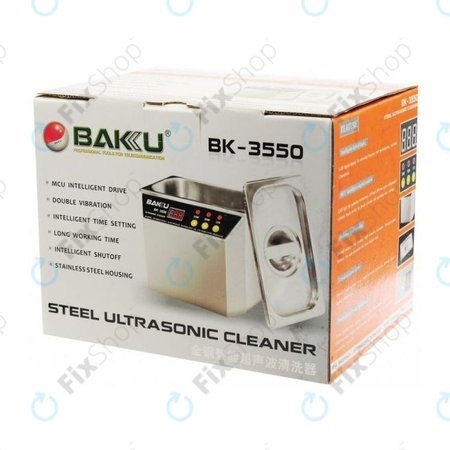 Baku BK-3550 - Ultrazvuková Čisticka z Nerez Ocele - 0.5L