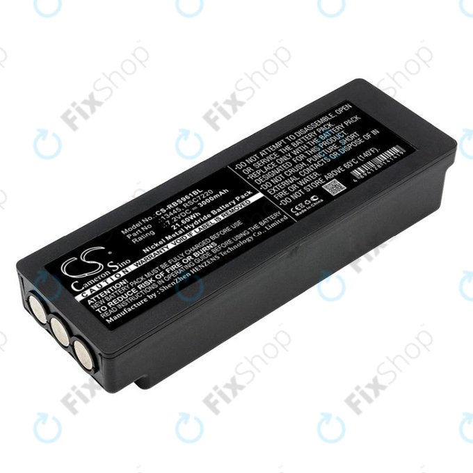 Baterie pro Scanreco 590, Cifa, Effer, 3000mAh, Ni-MH, 7.2V, RSC7220, HQ