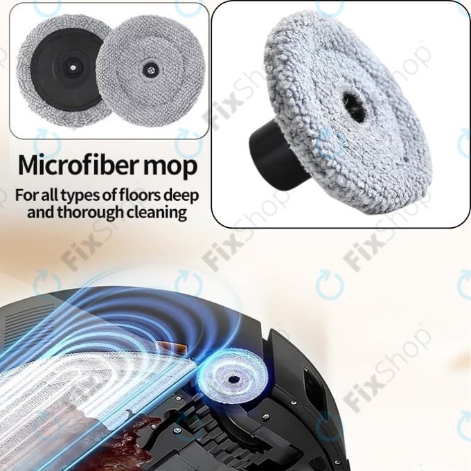 Boční mopovací útěrka, 2 ks pro Xiaomi Roborock Saros 10