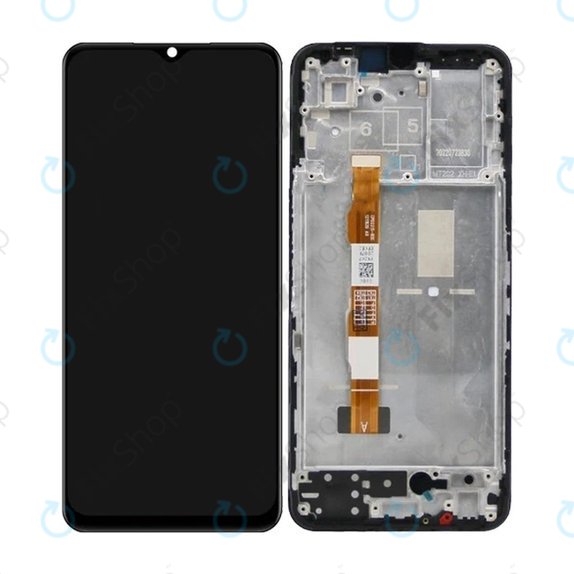Vivo Y22s V2206 - LCD Displej + Dotykové Sklo + Rám (Dark Blue) TFT