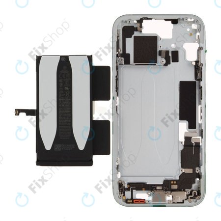 Střední Rám s Baterií pro iPhone 15 | Blue | ZD076-00672 | Genuine Apple