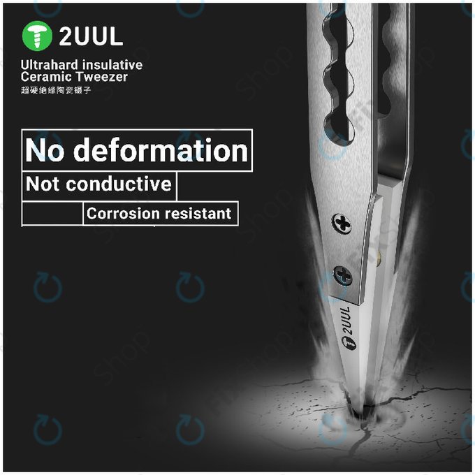 Přesná pinzeta, keramická izolovaná, 2UUL TW31