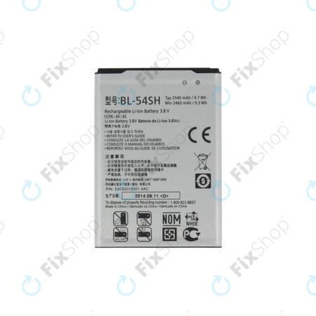 LG G3 S D722, L90 D405, Bello - Baterie BL-54SH 2540mAh
