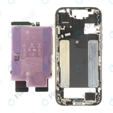 Střední Rám s Baterií pro iPhone 17 Air | Light Blue | ZD076-00719 | Genuine Apple