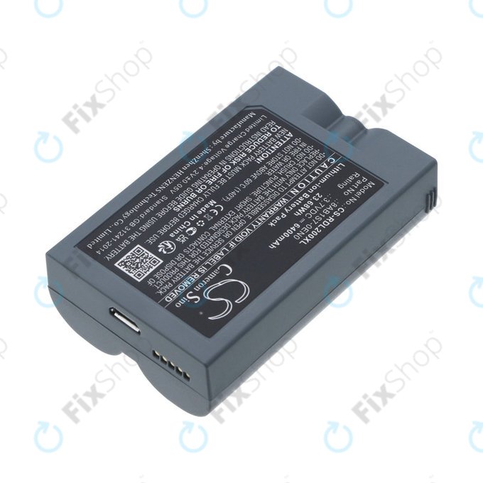 Baterie pro Ring Video Doorbell 2, 3, 4, 6400mAh, Li-Ion, 3.7V, 8AB1S7-0EN0, HQ