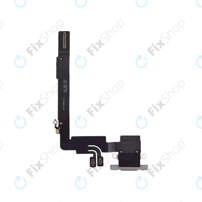 Apple iPhone 16 Pro Max - Nabíjecí Konektor + Flex Kabel (White Titanium)