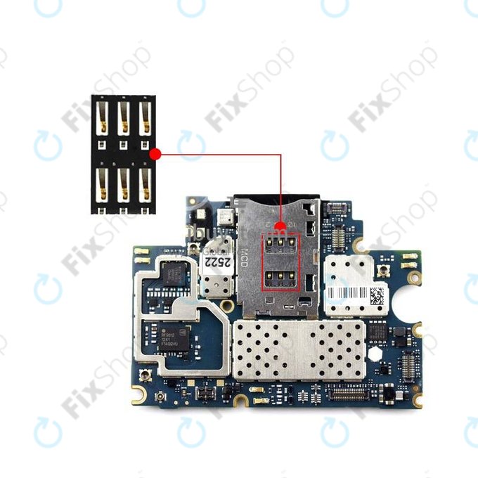 Xiaomi Mi3 - Čtečka SIM Karty