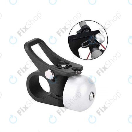 Xiaomi Mi Electric Scooter 1S, 2 M365, Essential, Pro, Pro 2 - Zvonek (Grey) - C002550002800 Genuine Service Pack