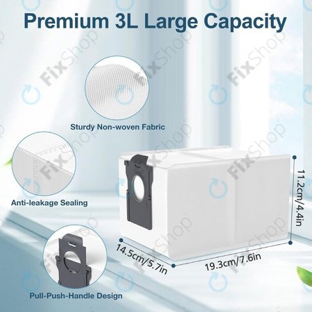Xiaomi Dreame X40 Ultra, X50 Ultra, L40s Pro Ultra, L40 Ultra, L10s Ultra Gen2, Mova E30 Ultra, Mova V50 Ultra, P60 - Sáček do vysavače