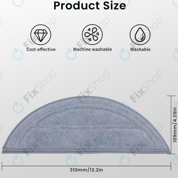 Mopovací útěrka, 2 ks pro Xiaomi Roborock Saros 10