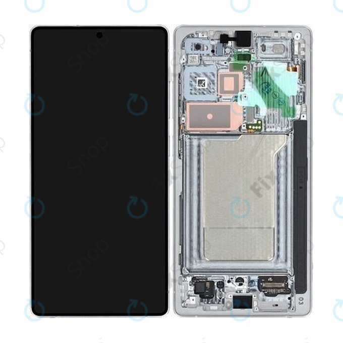 Samsung Galaxy S25 Ultra - LCD Displej + Dotykové Sklo + Rám (Titanium Silverblue) - GH82-36387C Genuine Service Pack