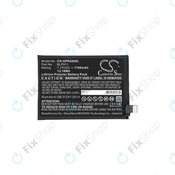 Oppo Reno 4 - Baterie BLP811 1700mAh HQ