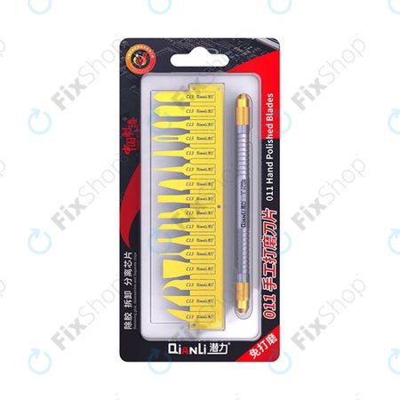 QianLi ToolPlus 011 - Sada Ručně Leštěných Čepelí s Rukojetí 16v1