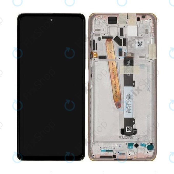 Xiaomi Poco X3 Pro - LCD Displej + Dotykové Sklo + Rám (Metal Bronze) - 560004J20S00 Genuine Service Pack