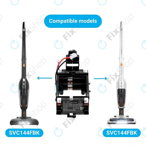 Gorenje SVC-series - Baterie 577276 Li-Ion 14.4V 3000mAh HQ