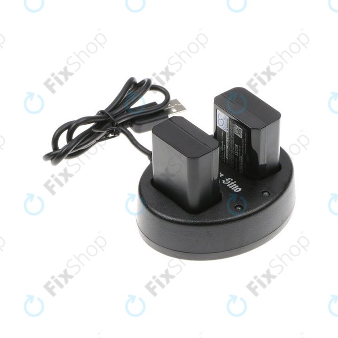 Baterie 2 ks s nabíječkou pro Sony NEX-5, Alpha 7, NEX-7, 1030mAh, Li-Ion, 7.4V, NP-FW50, HQ