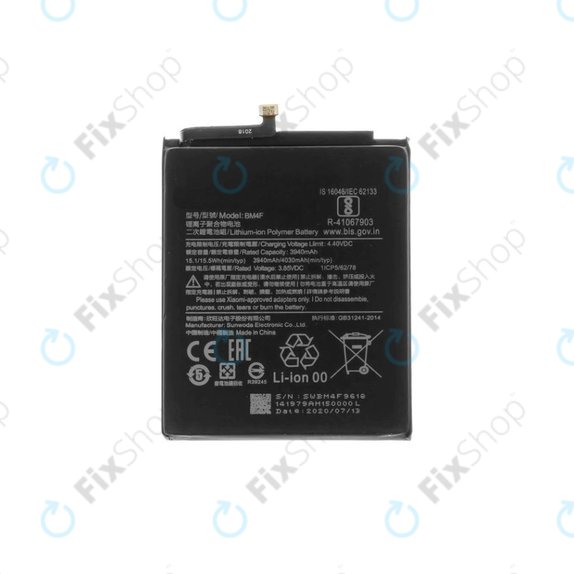 Xiaomi Mi 9 Lite, Mi A3 - Baterie BM4F 4030mAh