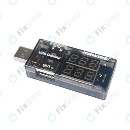 Keweisi - USB Tester Nabíjení pro Smartphony (IN/OUT)