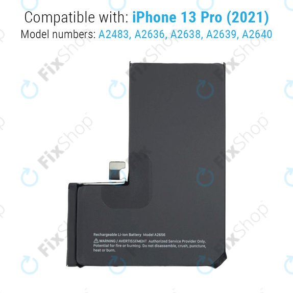 Baterie pro iPhone 13 Pro, 3095mAh