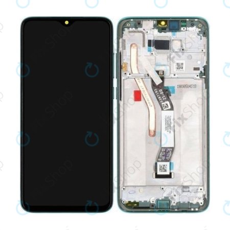 Xiaomi Redmi Note 8 Pro - LCD Displej + Dotykové Sklo + Rám (Forest Green) - 56000400G700, 56000C00G700 Genuine Service Pack