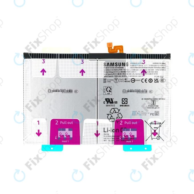Samsung Galaxy Tab S10 FE+ X620, X626 - Baterie EB-BX828ABE 10090mAh - GH82-37171A Genuine Service Pack