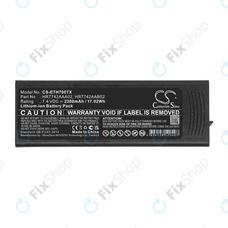 Baterie pro EADS P3G, TPH700, 2300mAh, Li-Ion, 7.4V, HR7742AAA02, HQ