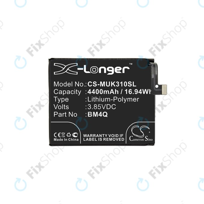 Xiaomi Pocophone F2 Pro - Baterie BM4Q 4400mAh HQ