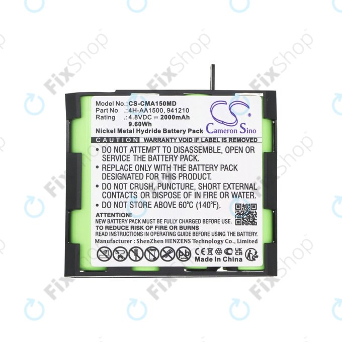 Baterie pro Compex MI-Fitness, 2000mAh, Ni-MH, 4.8V, 941213, HQ