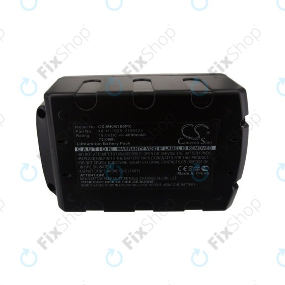 Milwaukee 2600-series, 2700-series, AG-125, C18, HD18, M12, M18 - Baterie YTB313 Li-Ion 4000mAh HQ