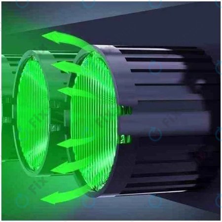 QianLi iSee 2 - Lampa na Detekci Prachu, Prachový Skener