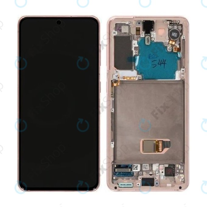 Samsung Galaxy S21 G991B - LCD Displej + Dotykové Sklo + Rám (Phantom Violet) - GH82-24544B, GH82-24545B, GH82-27255B, GH82-27256B Genuine Service Pack