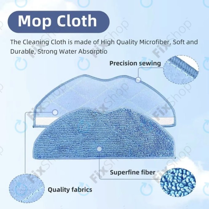 Rowenta X-plorer S75s, S75s+ - Mopovací útěrka