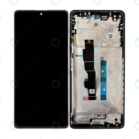 Xiaomi Redmi Note 13 5G 2312DRAABC - LCD Displej + Dotykové Sklo + Rám (Stealth Black) OLED