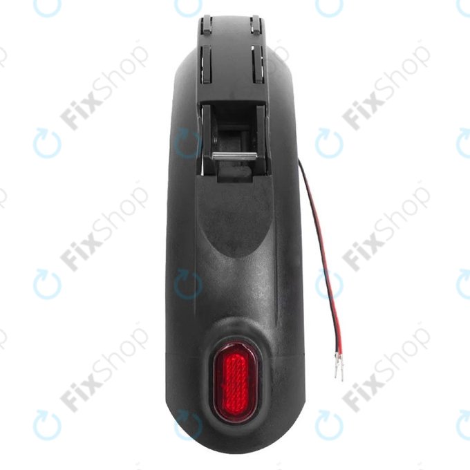 Kugoo S1, S1 Pro, S2, S3 - Zadní Blatník se Světlem a Kabelem (Black)