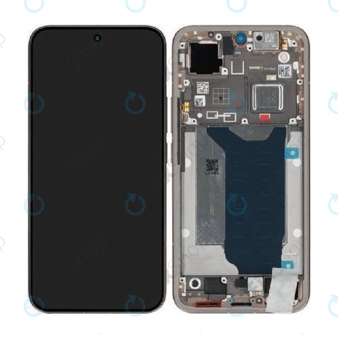Displej pro Xiaomi 15T Pro 5G, Mocha Gold, Dotykové sklo s rámem, 5600060O12U00, Genuine Service Pack