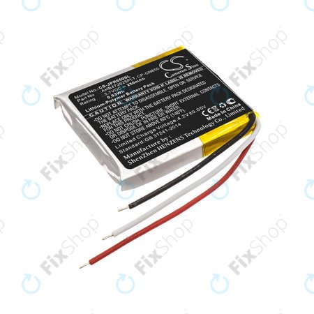 Baterie pro Jabra Evolve 65, 80, 250mAh, Li-Pol, 3.7V, AHB472625PLT, HQ