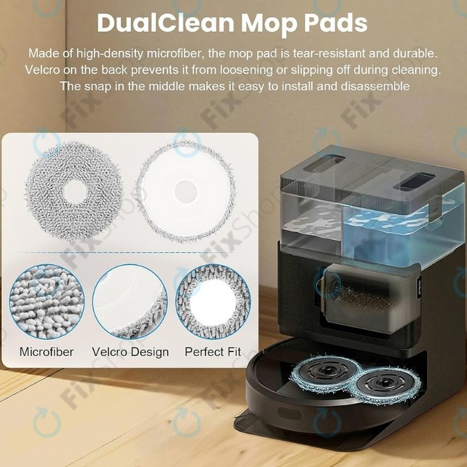 Mopovací útěrka, 2 ks pro iRobot Roomba Plus 505, 507, 405, 4020