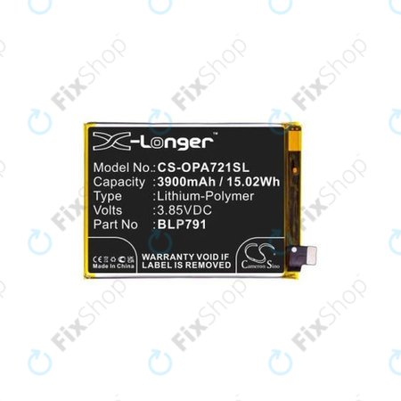 Oppo A72, A73 4G CPH2099 - Baterie BLP791 3900mAh HQ