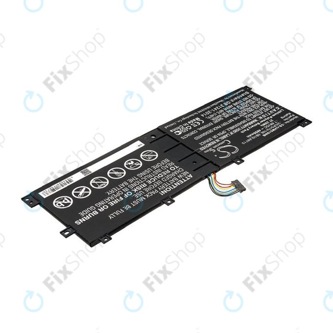Baterie pro Lenovo IdeaPad Miix 510, Miix520, Miix 5 Pro, 4850mAh, Li-Pol, 7.68V, 2ICP5/70/106, HQ