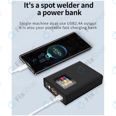 Docreate SW - Přenosná Bodová Svářečka Baterií s Displejem (5000mAh)