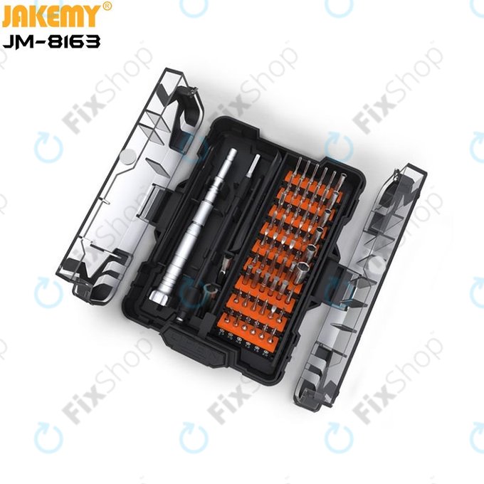 Jakemy JM-8163 - Sada Servisního Nářadí pro Servis Elektroniky 62v1