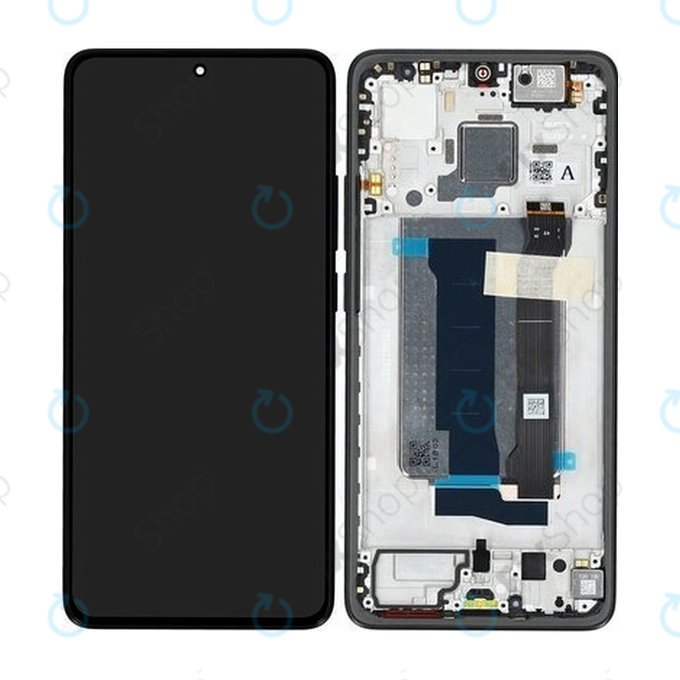 Xiaomi Poco X7 Pro 2412DPC0AG - LCD Displej + Dotykové Sklo + Rám (Black) - 56000300O1000 Genuine Service Pack