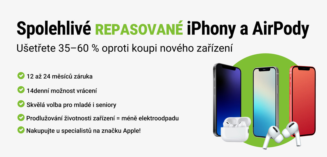Repasované iPhony