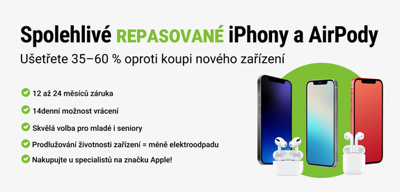 Repasované iPhony