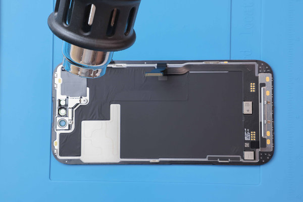 Zahřátí přední senzorové sestavy