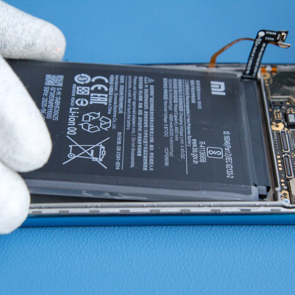 Vložení nové baterie