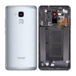 Huawei Honor 7 Lite Dual (NEM-L21) - Bateriový Kryt + Senzor Otisku Prstu (Silver)