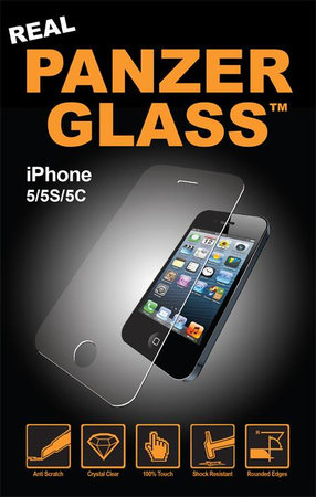 PanzerGlass - Tvrzené Sklo Standard Fit pro iPhone 5, 5c, 5s, SE 2016, transparent