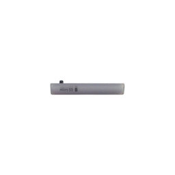 Sony Xperia Z3 Compact D5803 - Krytka Nabíjecího Konektoru (Bílá) - 1284-3481 Genuine Service Pack